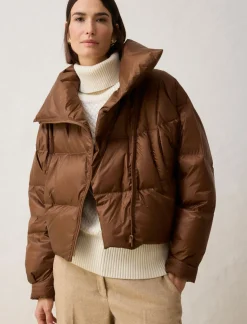 Chaqueta impermeable con plumón reciclado