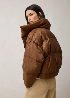 Chaqueta impermeable con plumón reciclado