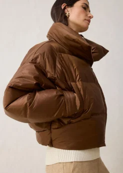 Chaqueta impermeable con plumón reciclado