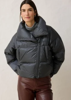 Chaqueta impermeable con plumón reciclado