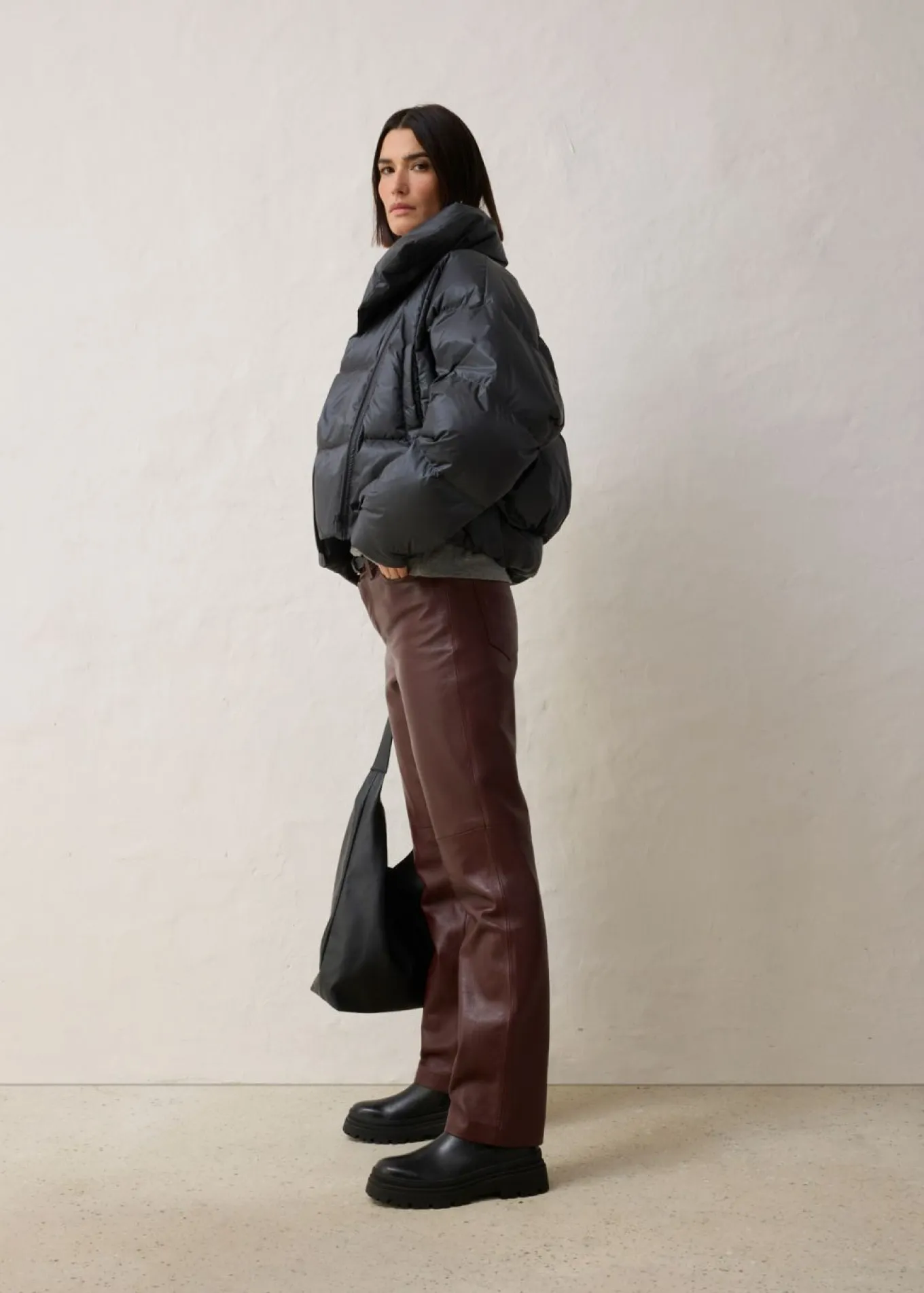 Chaqueta impermeable con plumón reciclado