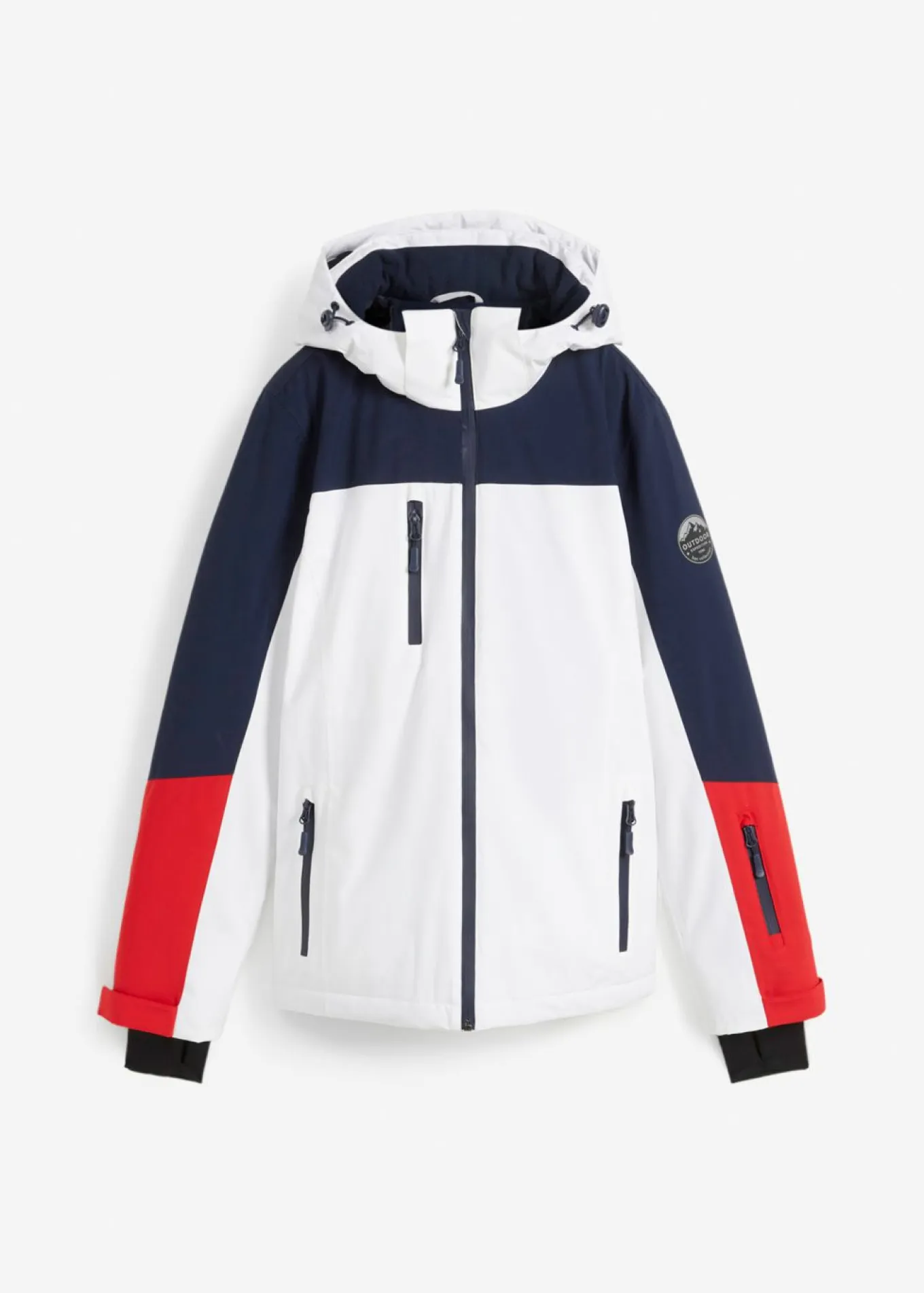 Chaqueta impermeable de esquí con aberturas de ventilación