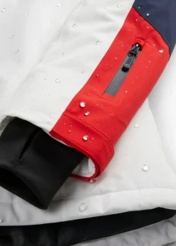Chaqueta impermeable de esquí con aberturas de ventilación