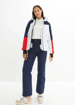 Chaqueta impermeable de esquí con aberturas de ventilación