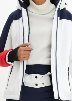 Chaqueta impermeable de esquí con aberturas de ventilación
