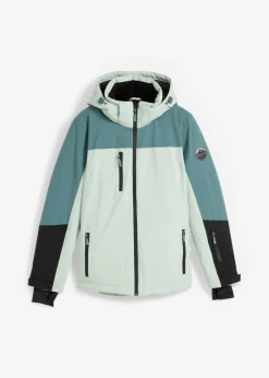 Chaqueta impermeable de esquí con aberturas de ventilación