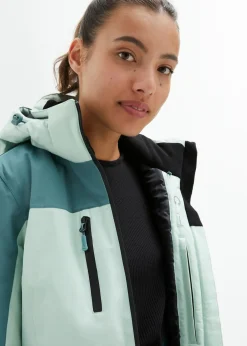Chaqueta impermeable de esquí con aberturas de ventilación