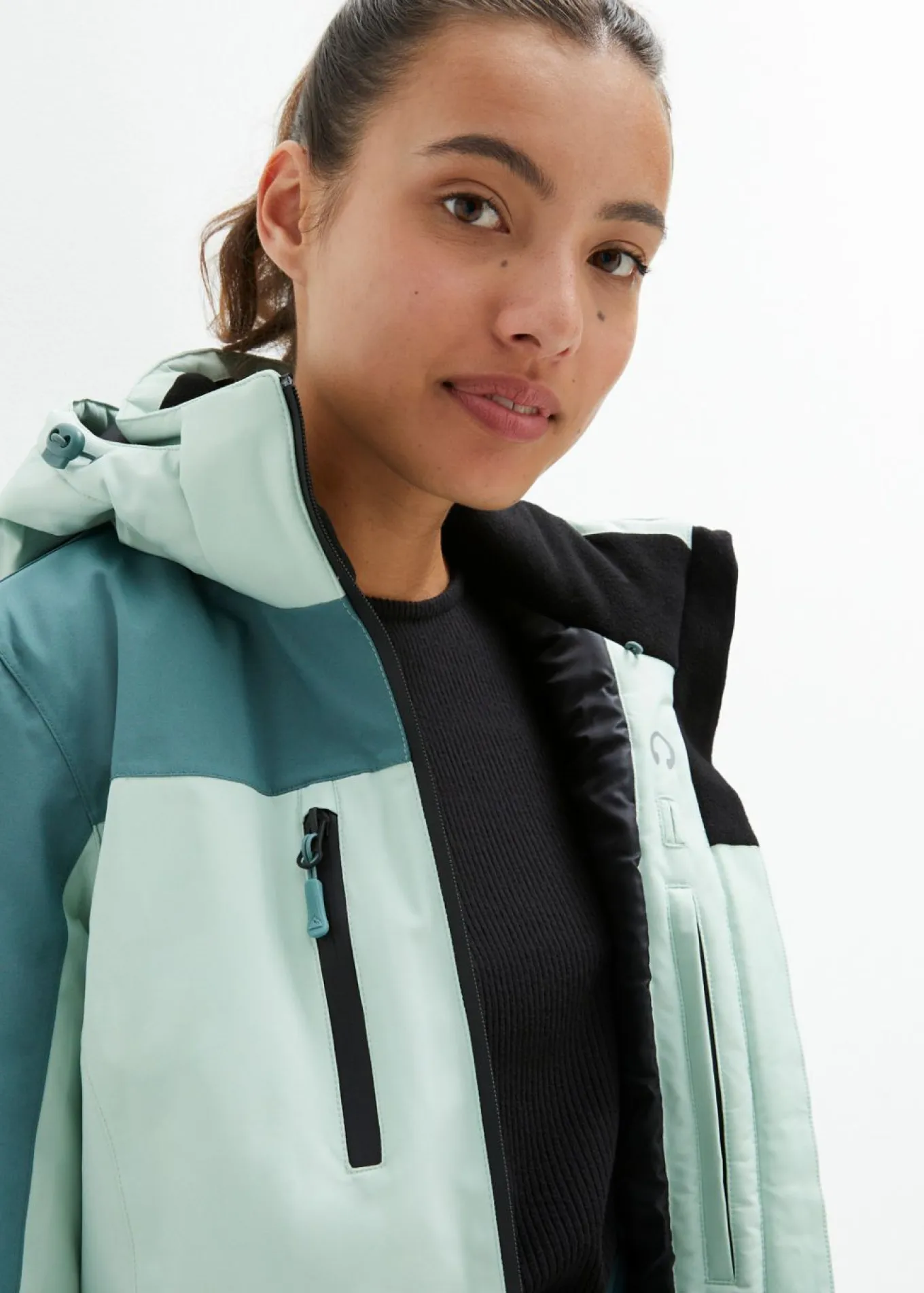 Chaqueta impermeable de esquí con aberturas de ventilación