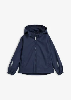 Chaqueta impermeable térmica con capucha desmontable y detalles reflectantes