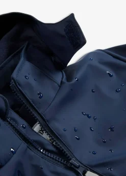 Chaqueta impermeable térmica con capucha desmontable y detalles reflectantes