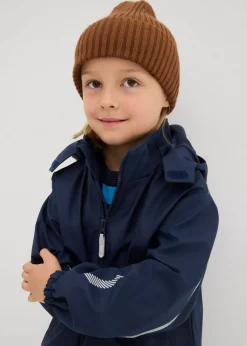 Chaqueta impermeable térmica con capucha desmontable y detalles reflectantes