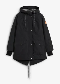 Chaqueta larga 3 en 1 con prácticos bolsillos