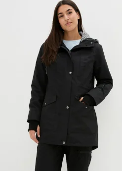 Chaqueta larga 3 en 1 con prácticos bolsillos
