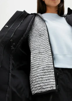 Chaqueta larga 3 en 1 con prácticos bolsillos