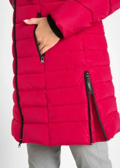 Chaqueta larga acolchada con relleno