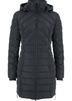 Chaqueta larga acolchada con relleno