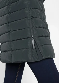 Chaqueta larga acolchada con relleno