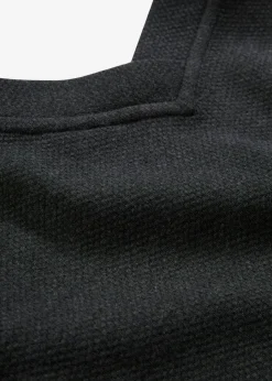 Chaqueta larga de chándal en suave mezcla de algodón