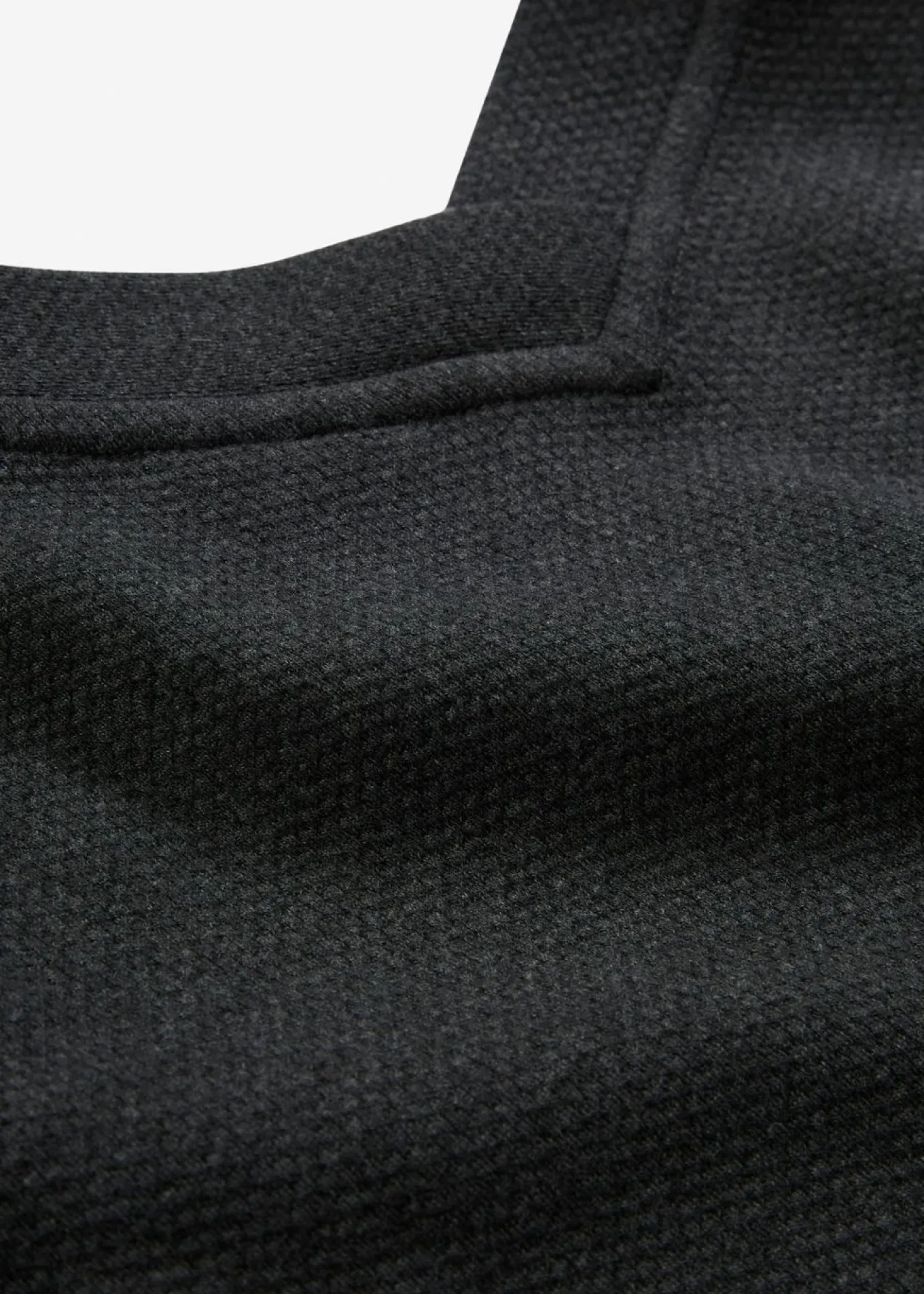 Chaqueta larga de chándal en suave mezcla de algodón
