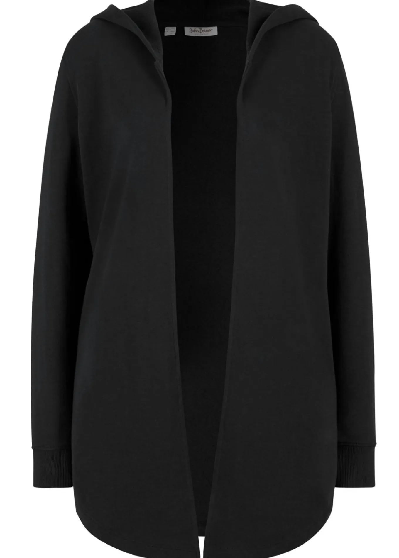 Chaqueta larga de chándal de algodón suave