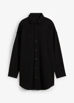 Chaqueta larga de chándal con bolsillos