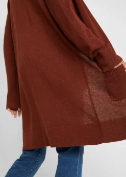 Chaqueta larga de punto