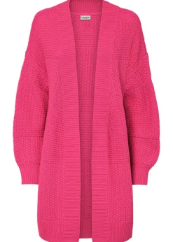 Chaqueta larga de punto