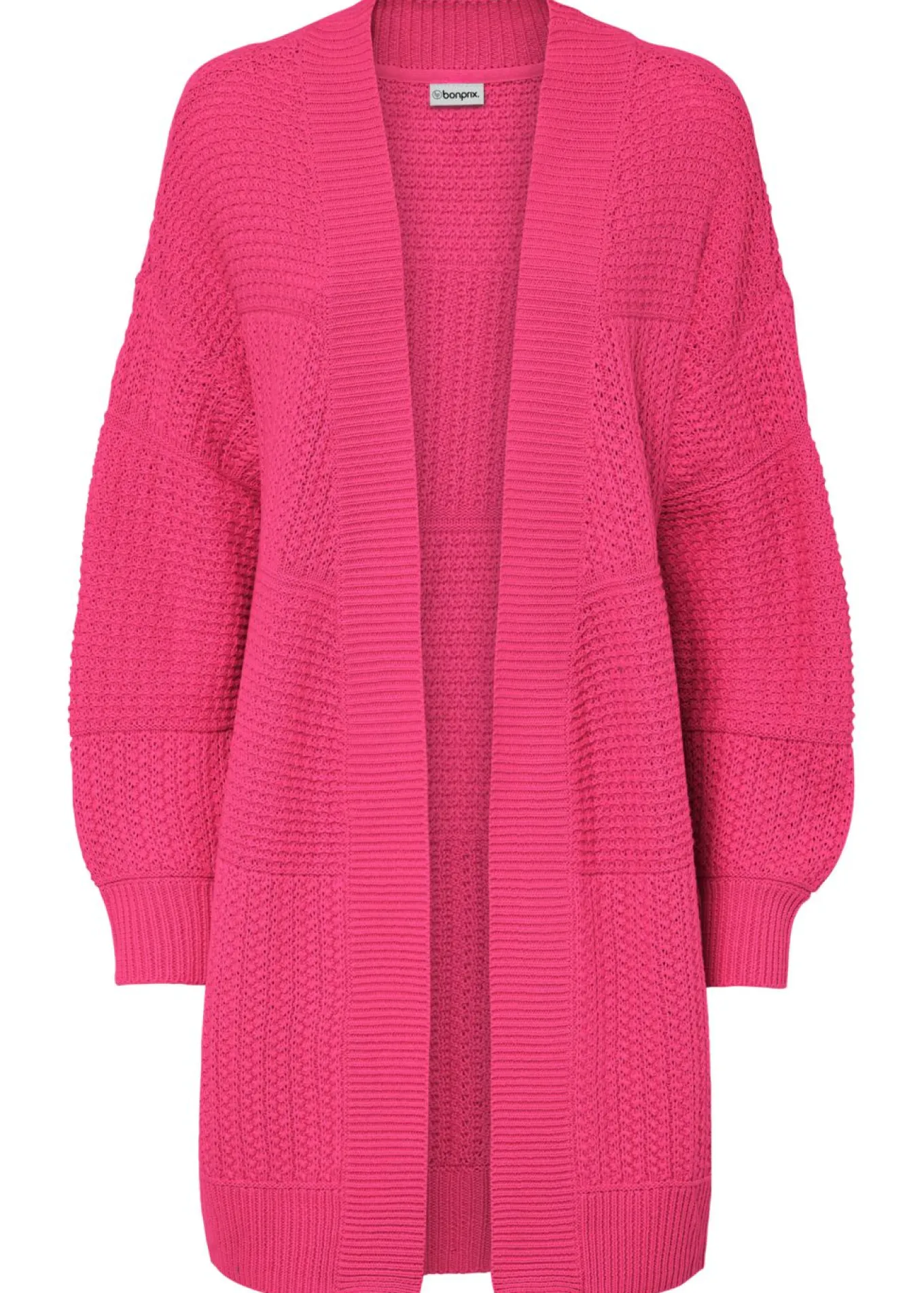 Chaqueta larga de punto