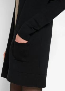 Chaqueta larga de punto