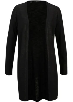 Chaqueta larga de punto