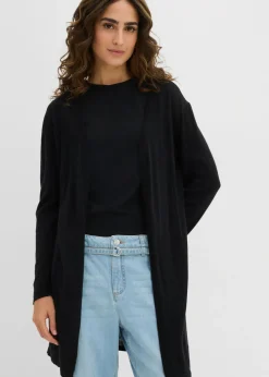 Chaqueta larga de punto