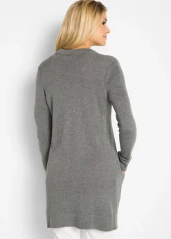 Chaqueta larga de punto