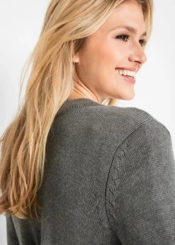 Chaqueta larga de punto