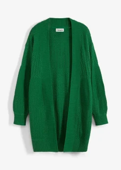 Chaqueta larga de punto