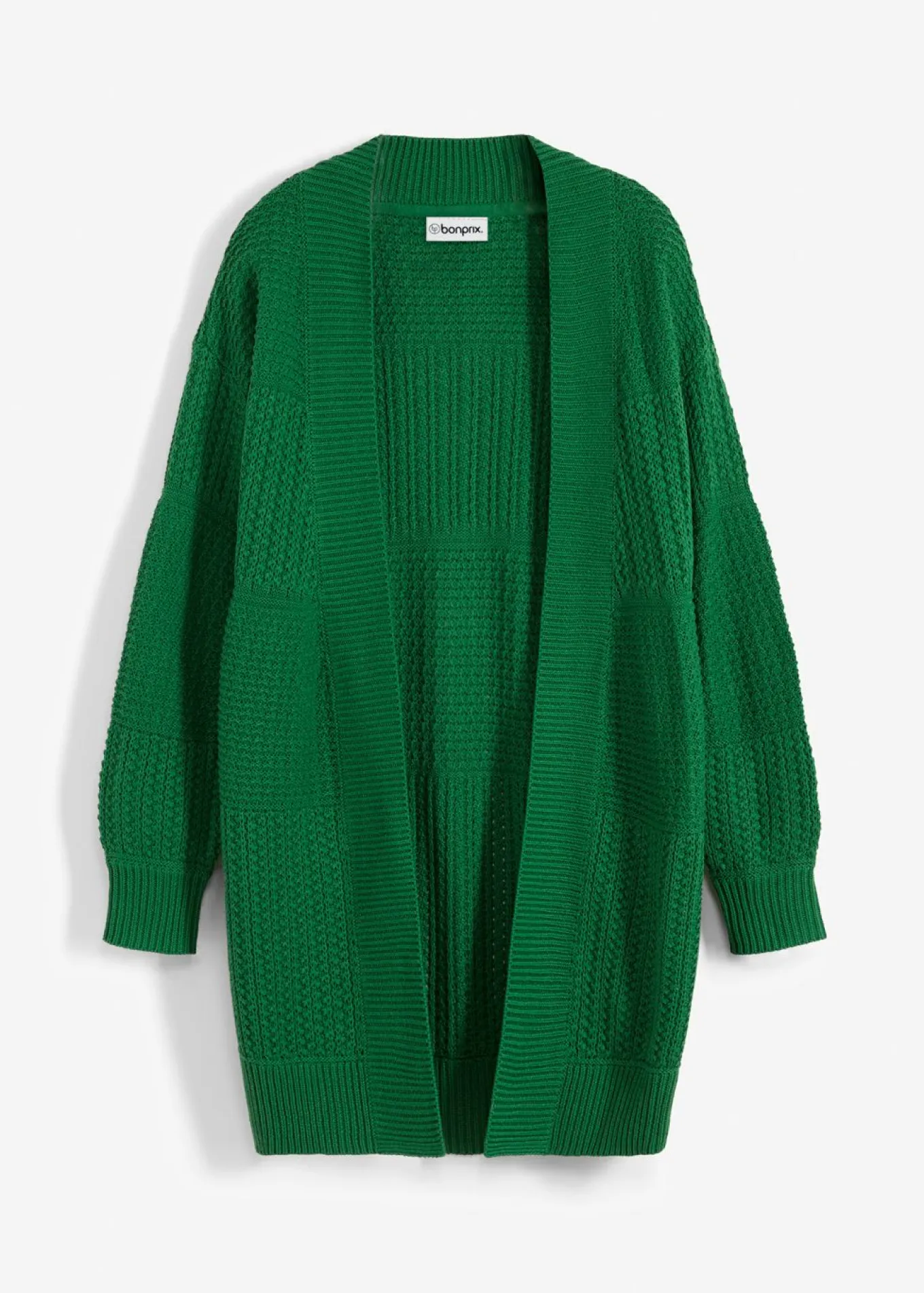 Chaqueta larga de punto