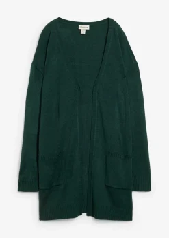 Chaqueta larga de punto