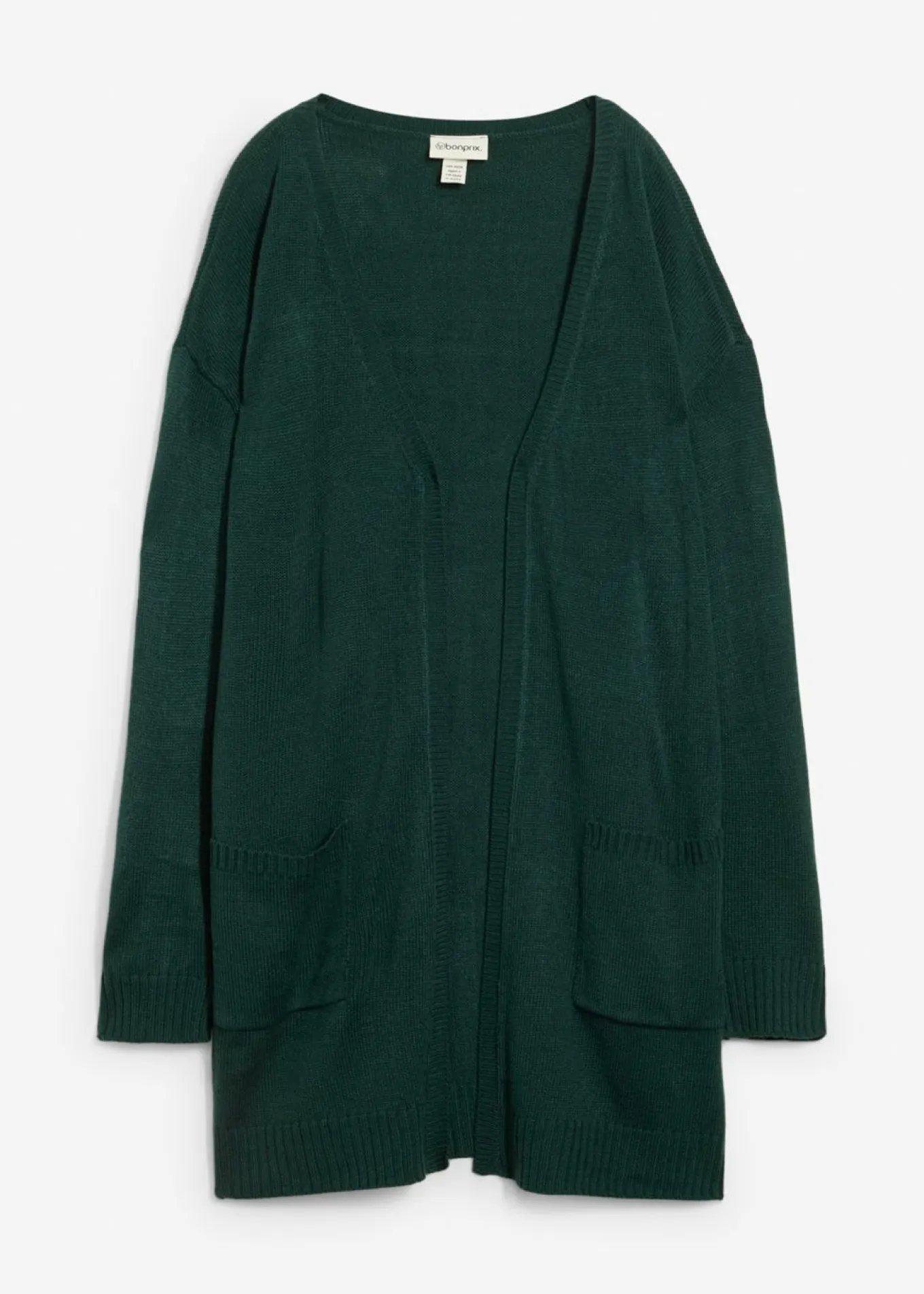 Chaqueta larga de punto