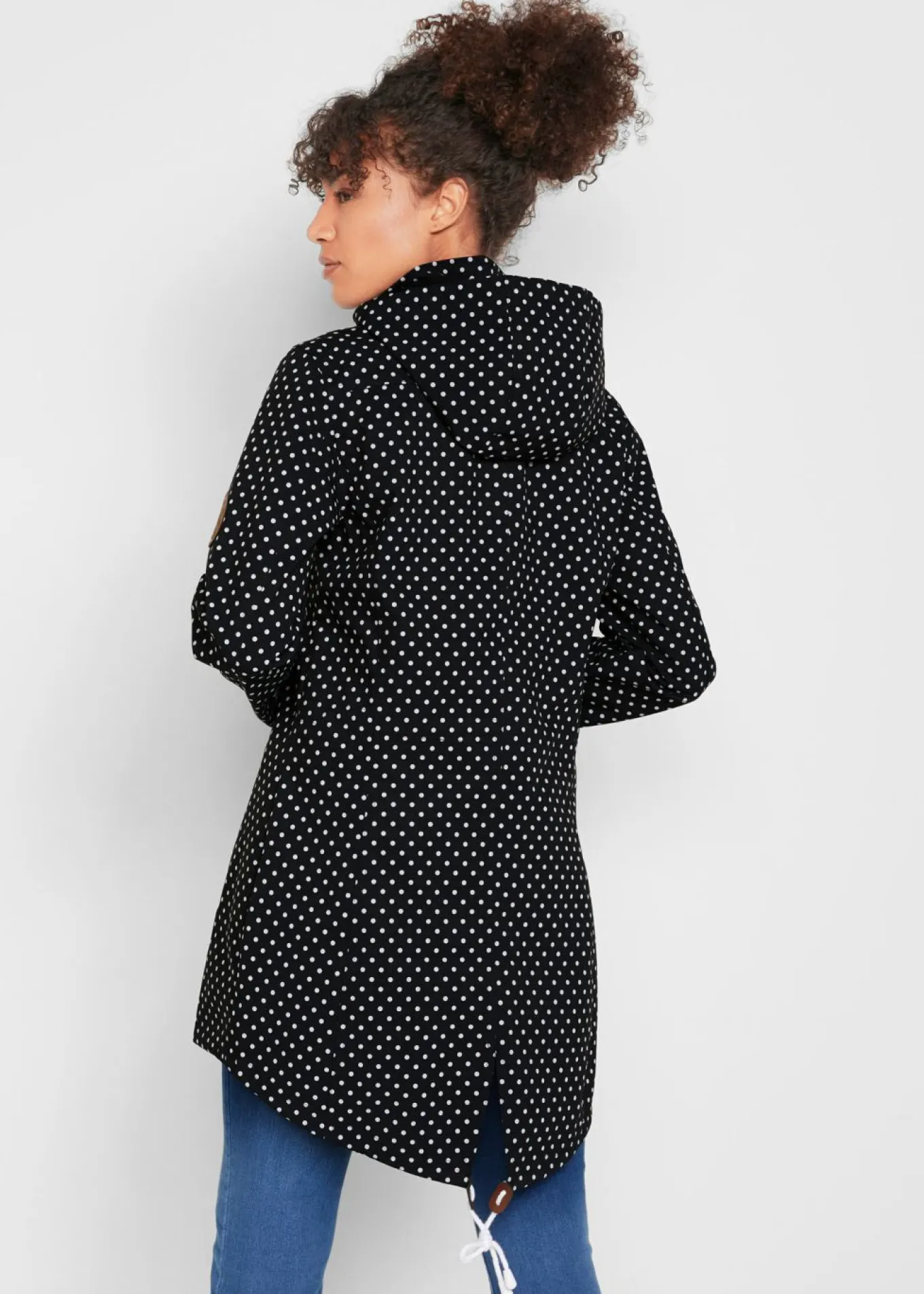 Chaqueta larga de Softshell