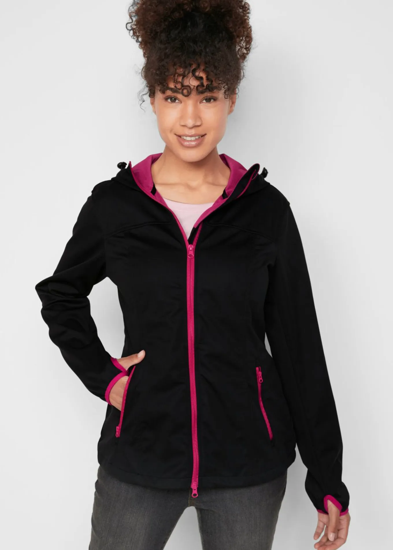 Chaqueta ligera de tejido Softshell