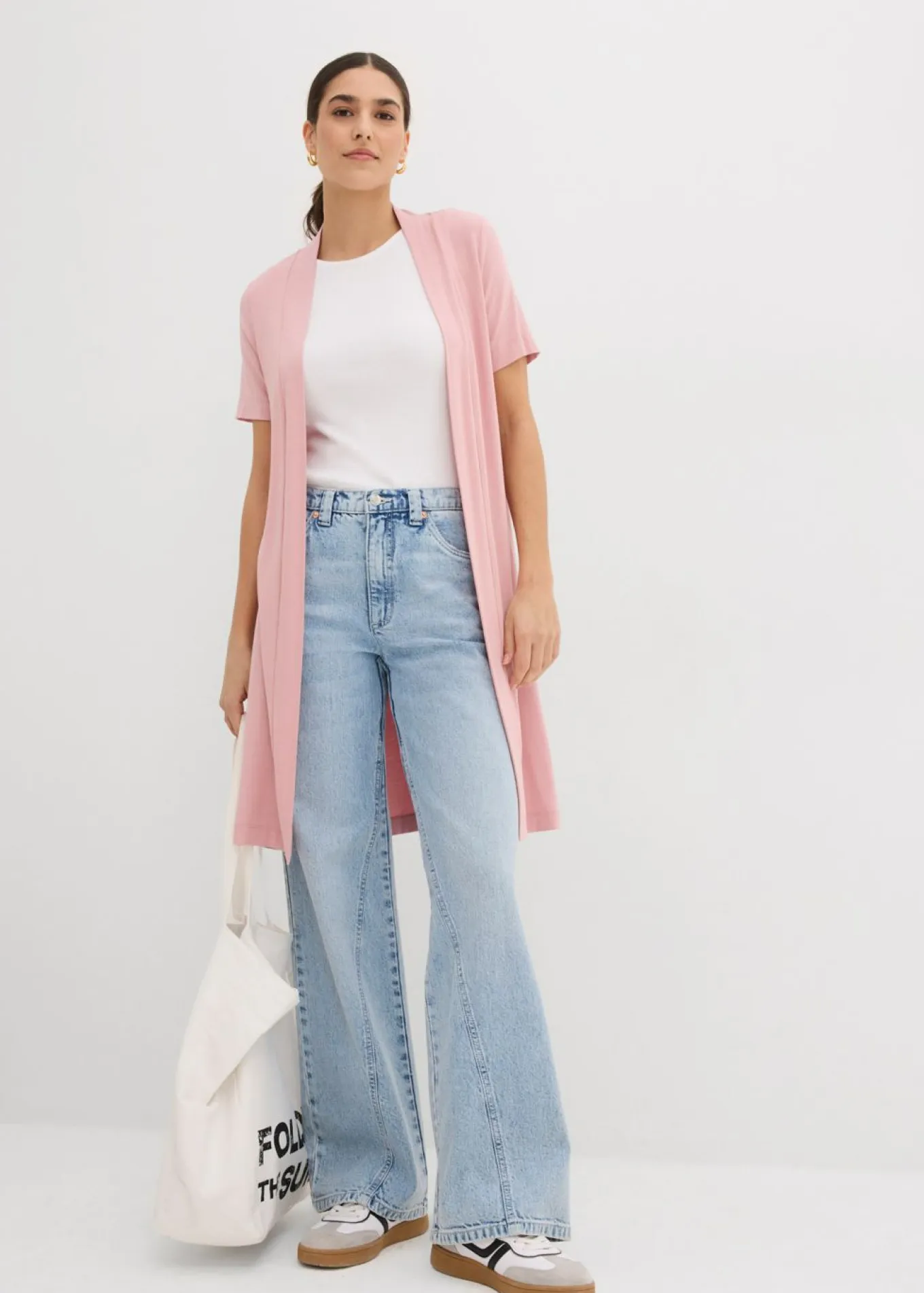 Chaqueta ligera de viscosa suave
