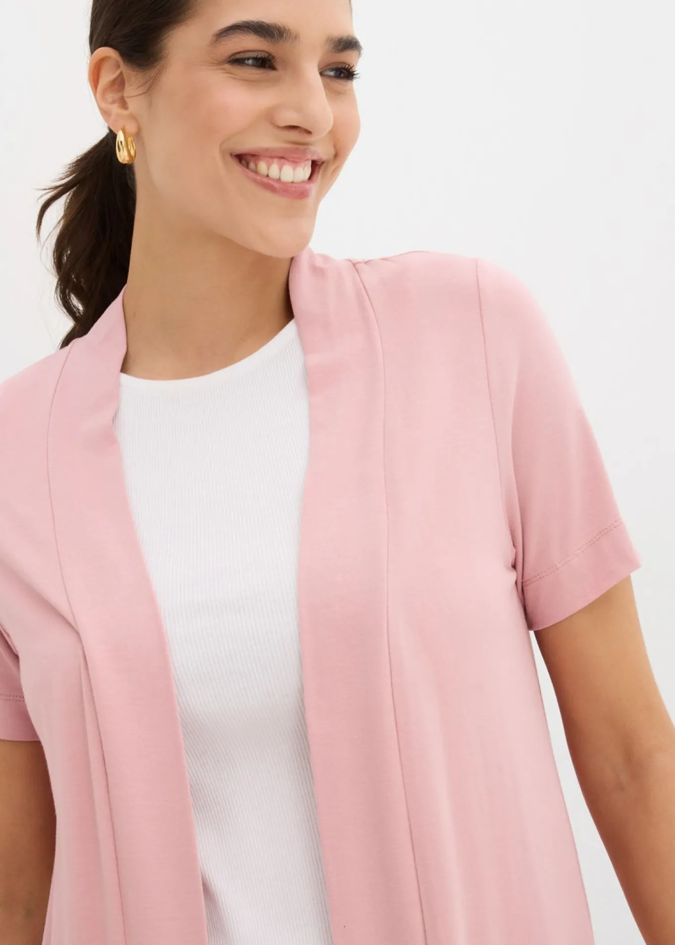 Chaqueta ligera de viscosa suave