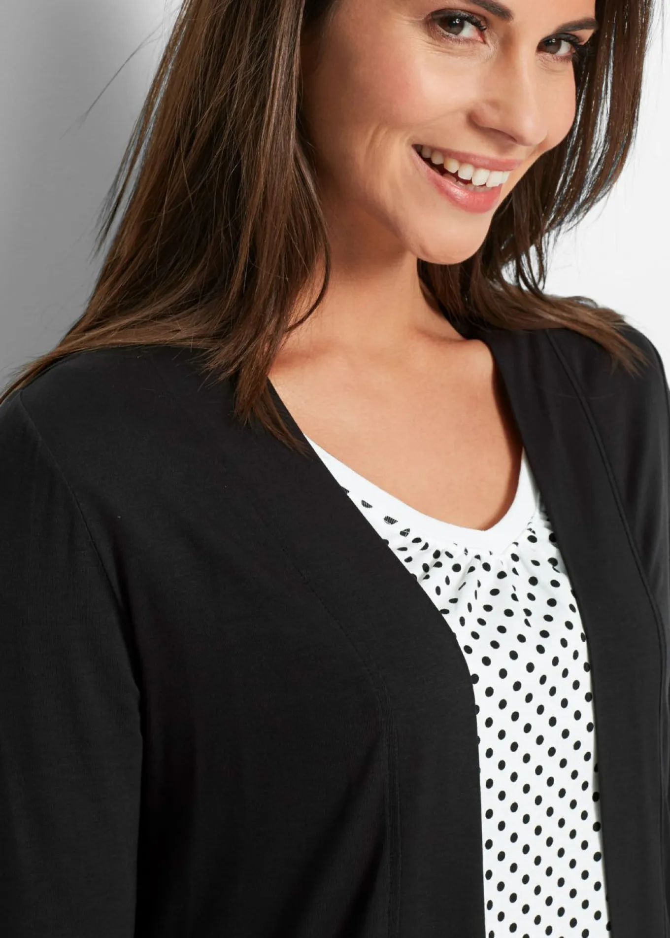 Chaqueta ligera de viscosa suave