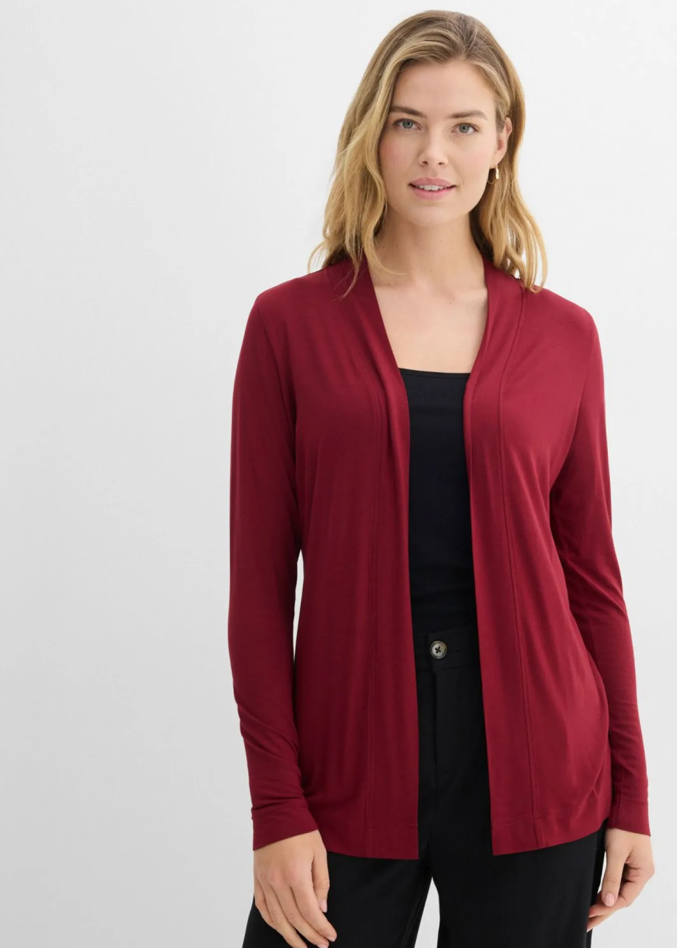 Chaqueta ligera de viscosa suave