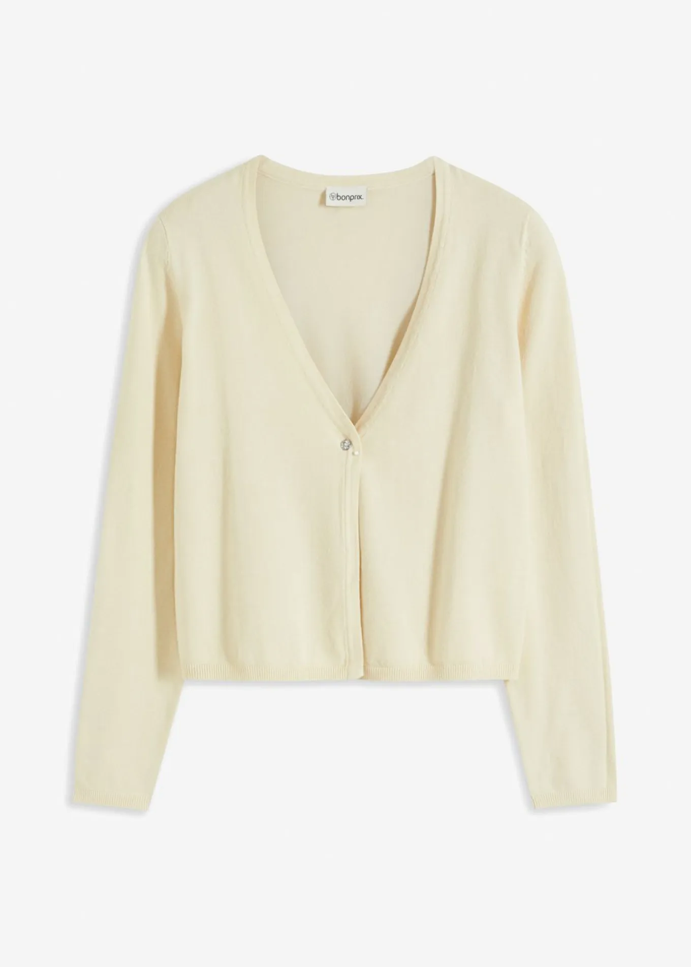 Chaqueta lisa de punto fino