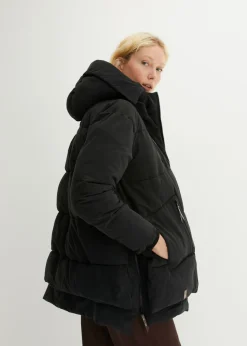 Chaqueta oversize de invierno con capucha