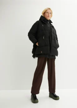 Chaqueta oversize de invierno con capucha