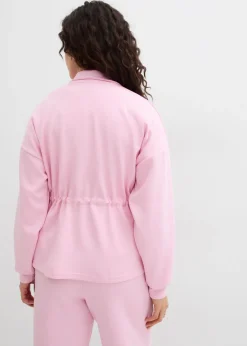 Chaqueta oversize de neopreno suave