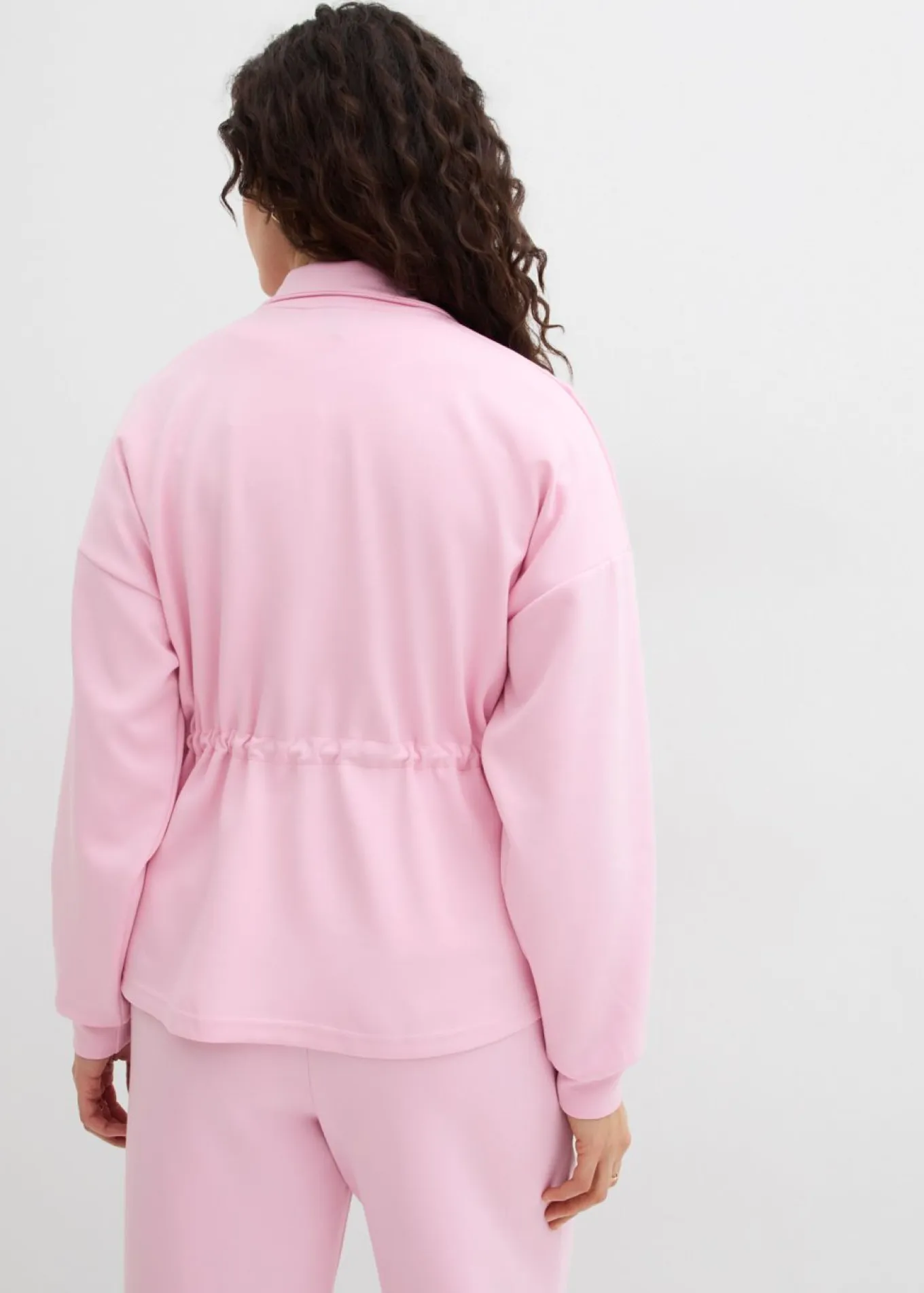 Chaqueta oversize de neopreno suave