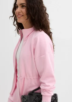 Chaqueta oversize de neopreno suave