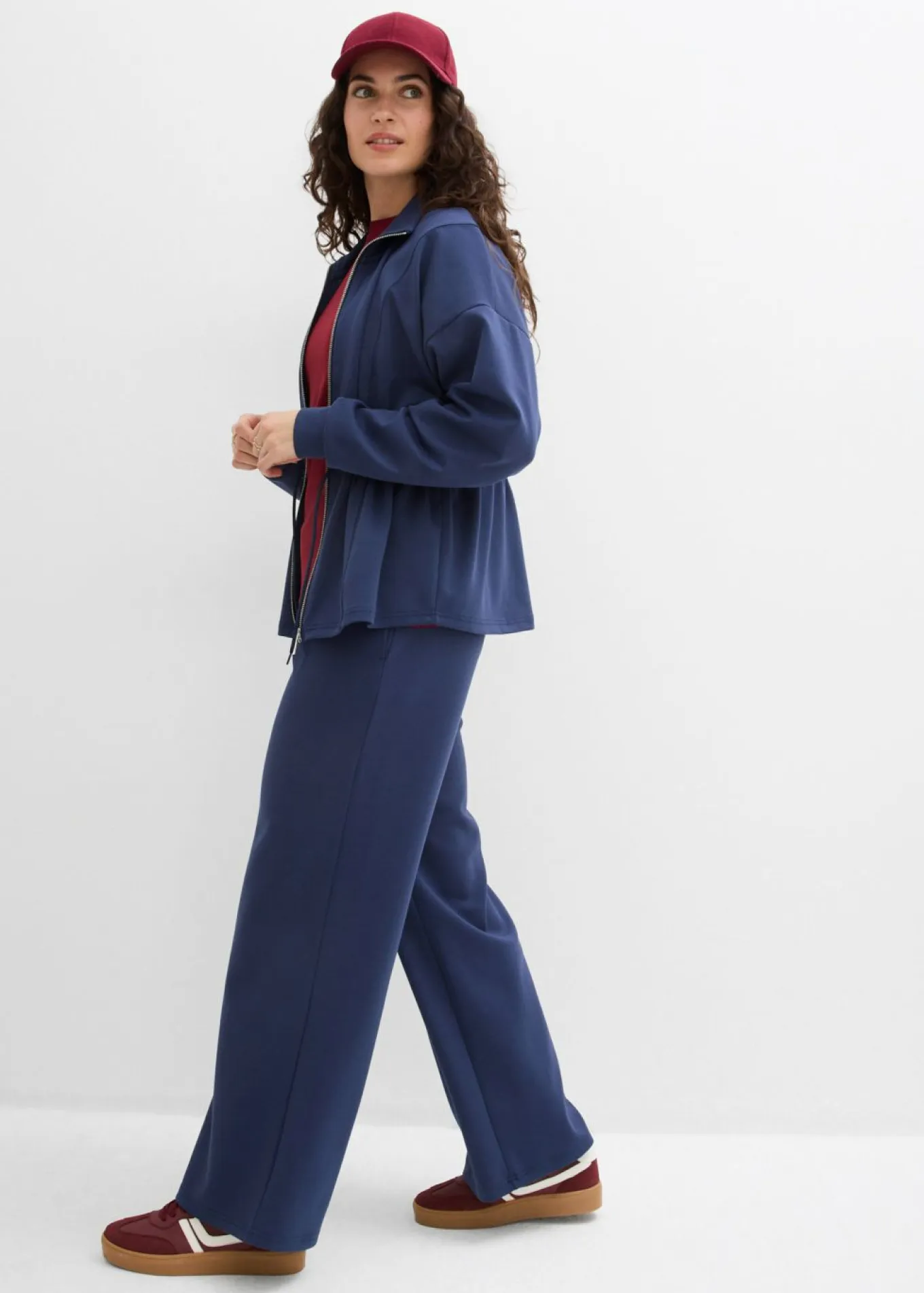 Chaqueta oversize de neopreno suave